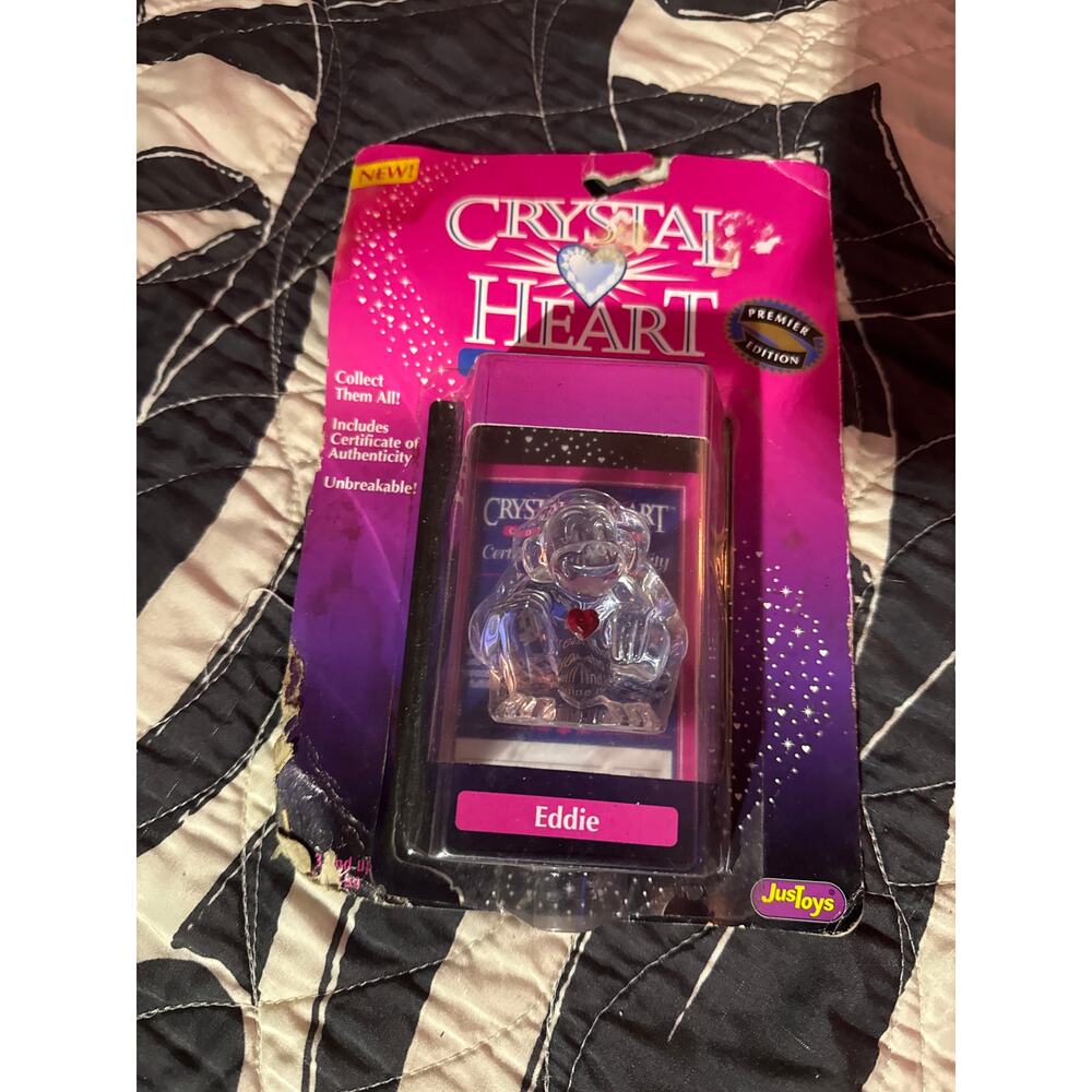 Vintage crystal heart collection, Eddie￼